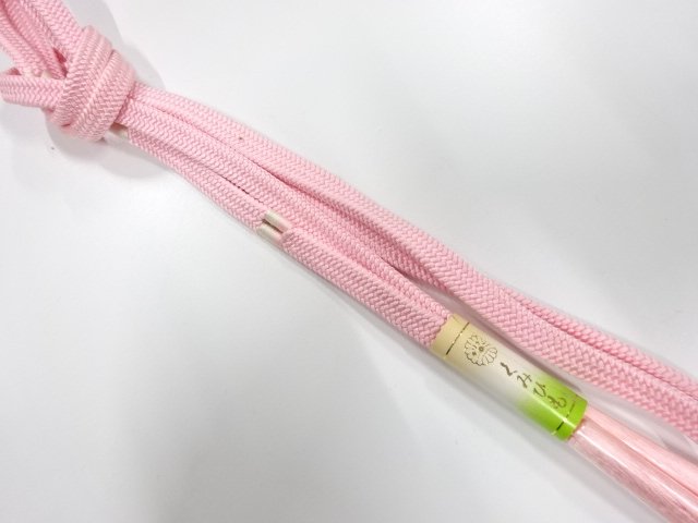 未使用品　正絹　手組帯締め